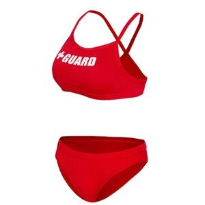 Blarix Lifeguard Red Bikini Set